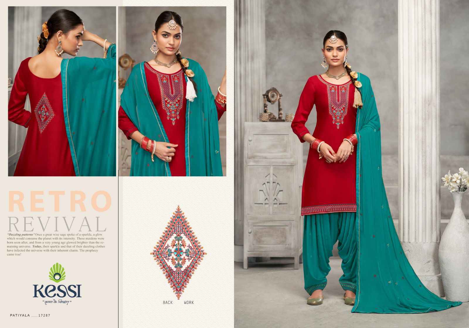 Patiala House Vol 102 By Kessi Jam Cotton Dress Material Surat Wholesale Market